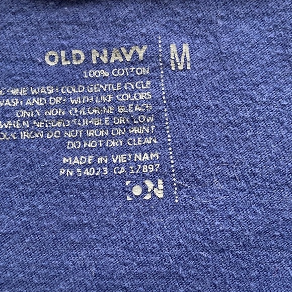 Old Navy Striped 3/4 Sleeve Top Sz M - Picture 6 of 6